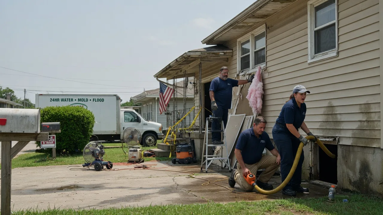 Water Damage Repair in Minier, IL near me